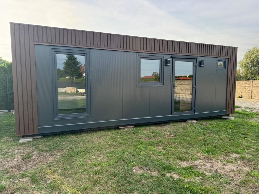 Moduł biurowy / mieszkalny 8 x 3,20 m Brown floor - zdjęcie 6